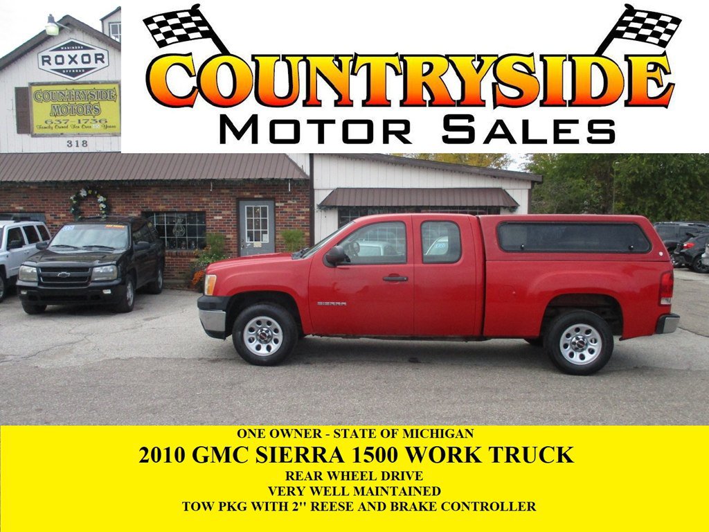 Used 2010 GMC Sierra 1500 W/T RWD image 1