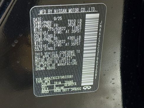 New 2026 INFINITI QX80 Autograph w/ Premium Cargo Package image 44