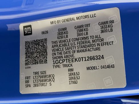 New 2026 Chevrolet Colorado Trail Boss AWD/4WD image 27