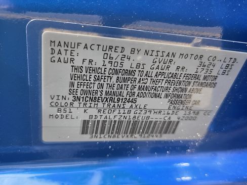 Used 2024 Nissan Versa SV FWD image 16