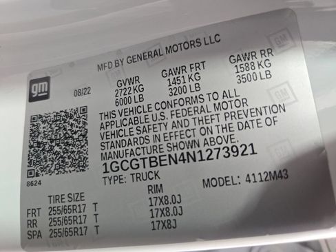 Used 2022 Chevrolet Colorado W/T w/ WT Convenience Package AWD/4WD image 40