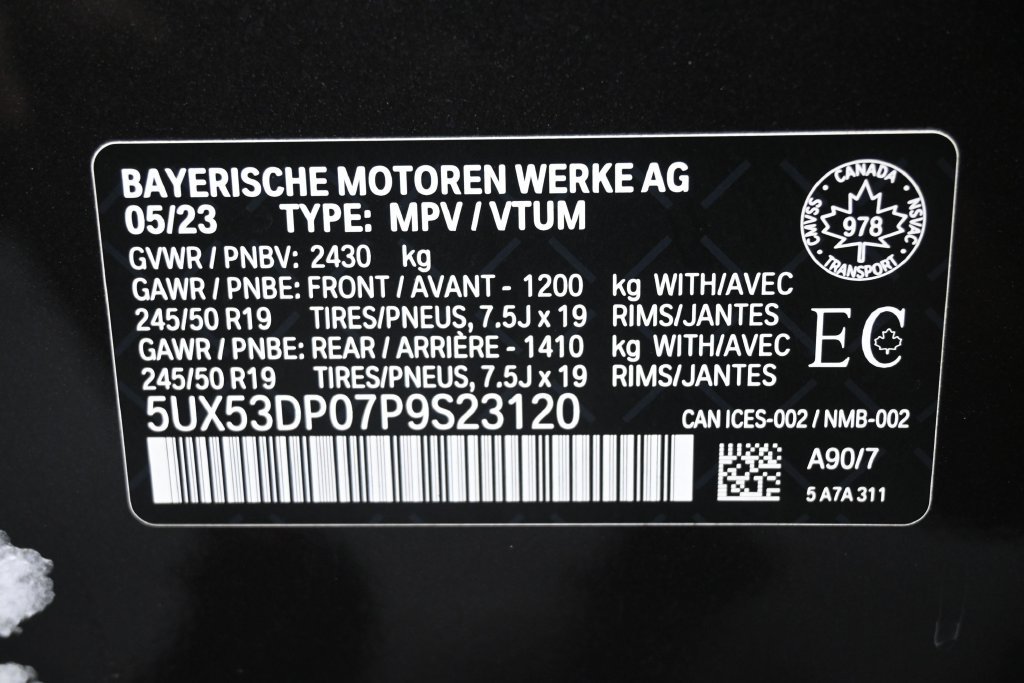 Used 2023 BMW X3 xDrive30i AWD/4WD image 8