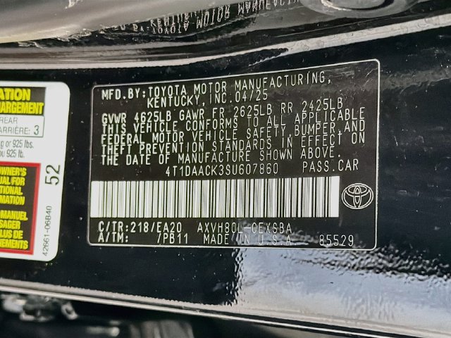 Used 2025 Toyota Camry SE FWD image 26
