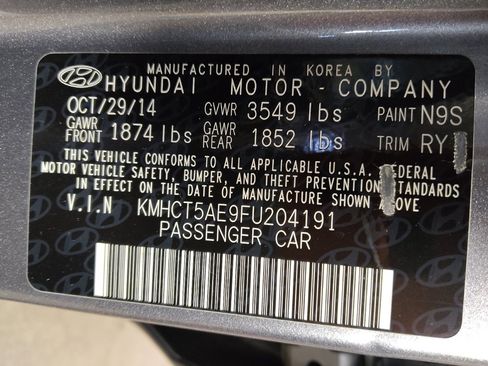 Used 2015 Hyundai Accent GS FWD image 33