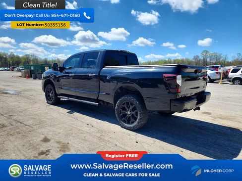Used 2019 Nissan Titan SL w/ Midnight Edition image 3