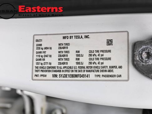 Used 2021 Tesla Model 3 Long Range image 31