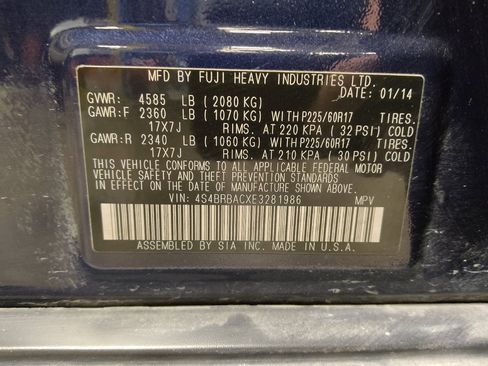 Used 2014 Subaru Outback 2.5i image 33