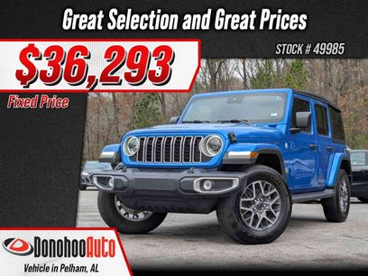 Used 2024 Jeep Wrangler Unlimited Sahara w/ Safety Group