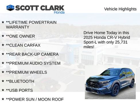 Used 2025 Honda CR-V Sport-L image 11