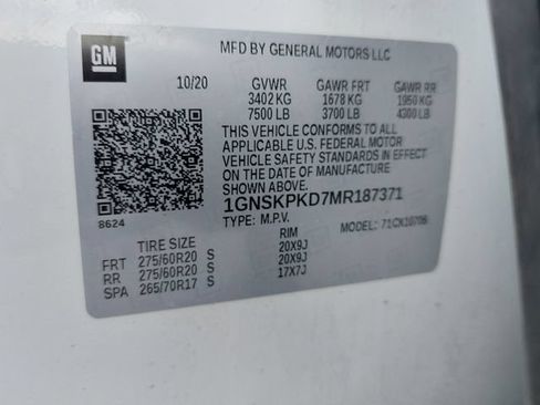 Used 2021 Chevrolet Tahoe Z71 w/ Z71 Signature Package AWD/4WD image 42