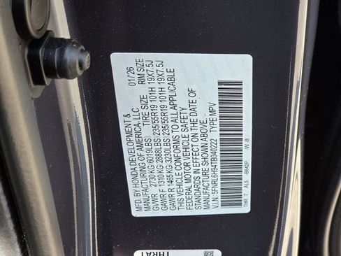 Certified 2026 Honda Odyssey Elite image 44