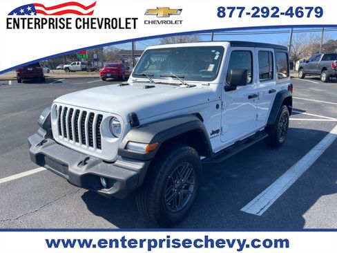 Used 2024 Jeep Wrangler Sport image 1