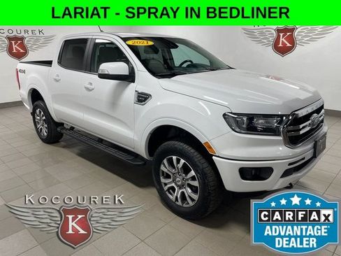 Used 2021 Ford Ranger Lariat w/ Trailer Tow Package AWD/4WD image 1