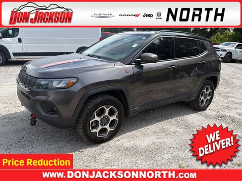 Used 2022 Jeep Compass Trailhawk AWD/4WD image 1