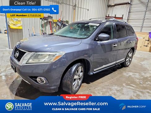 Used 2013 Nissan Pathfinder Platinum w/ Cargo Pkg AWD/4WD image 1