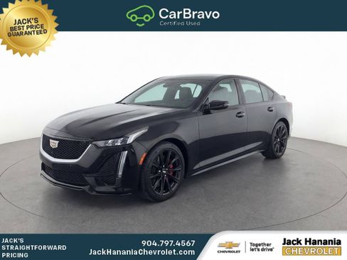 Used 2023 Cadillac CT5 Sport w/ Parking Package RWD image 2