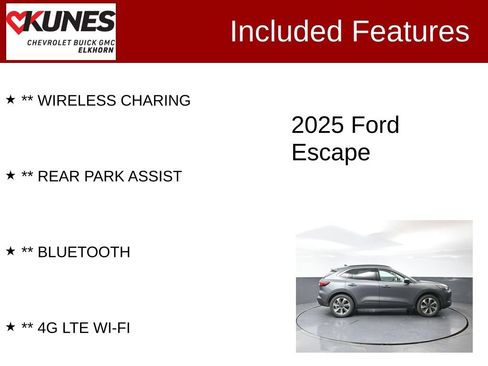 Used 2025 Ford Escape Platinum AWD/4WD image 3