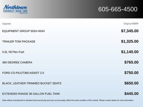 Used 2022 Ford F150 Lariat w/ Equipment Group 502A High AWD/4WD image 5