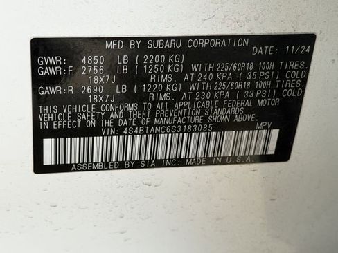 Used 2025 Subaru Outback Limited image 34