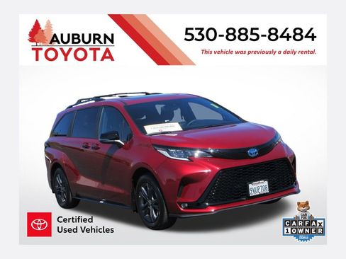 Certified 2025 Toyota Sienna XSE w/ XSE Premium Package image 1