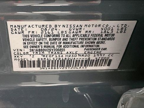 New 2025 Nissan Sentra SR w/ SR Premium Package image 37