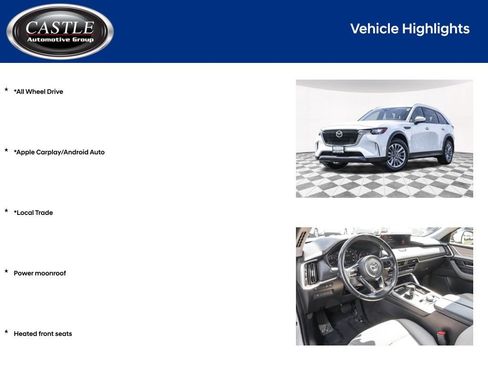 Used 2024 MAZDA CX-90 3.3 Turbo w/ Preferred Package AWD/4WD image 4