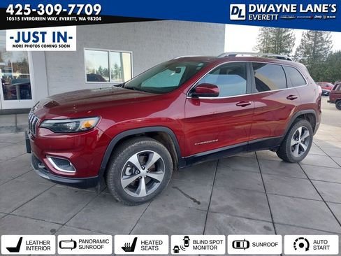 Used 2021 Jeep Cherokee Limited w/ Elite Package image 1