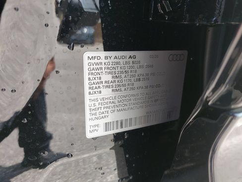 New 2026 Audi Q3 quattro 2.0T AWD/4WD image 40