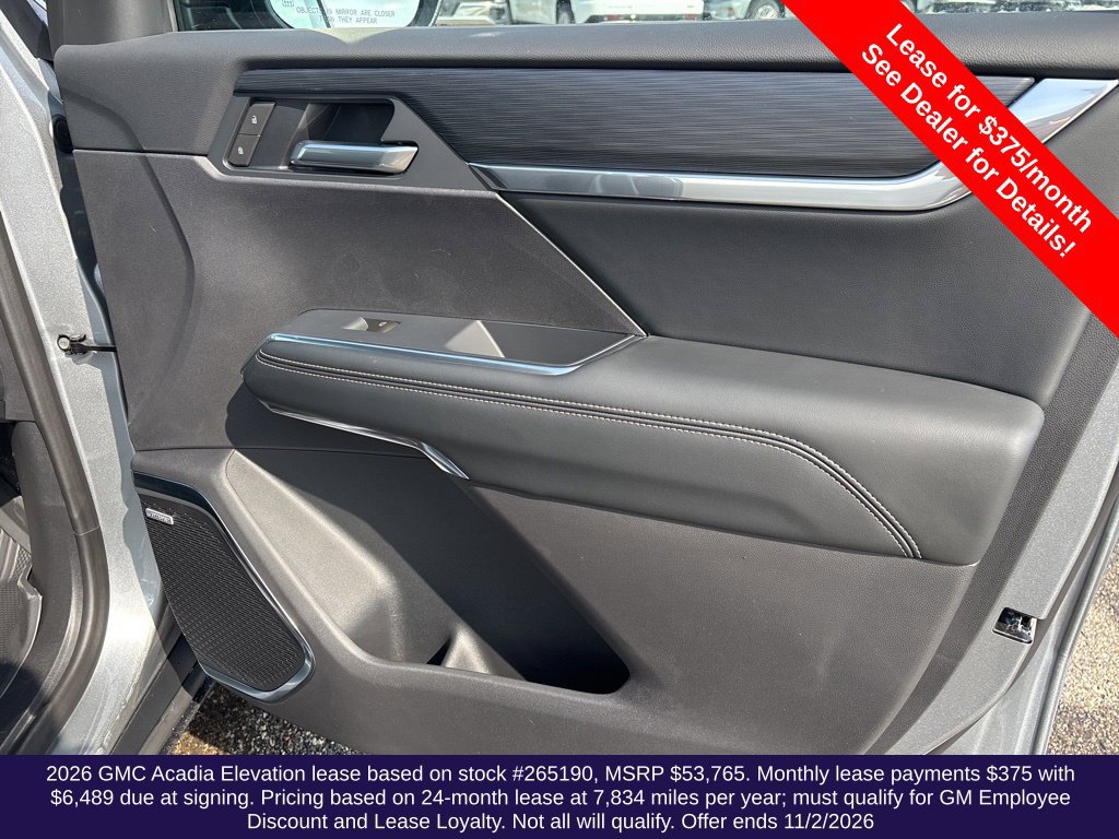 New 2026 GMC Acadia Elevation w/ Elevation Premium Package FWD image 16