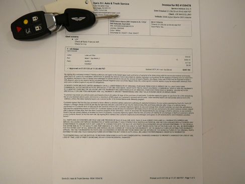 Used 2008 Aston Martin DB9 Volante RWD image 57