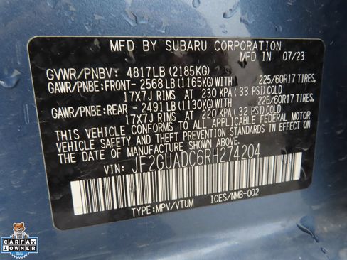 Used 2024 Subaru Crosstrek 2.0i Premium w/ Popular Package #3 AWD/4WD image 25