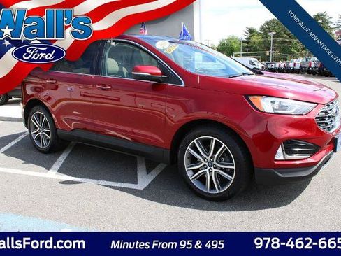 Certified 2019 Ford Edge Titanium w/ Cold Weather Package AWD/4WD image 5