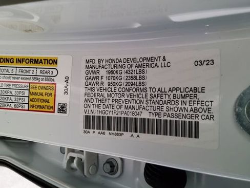 Used 2023 Honda Accord LX image 38