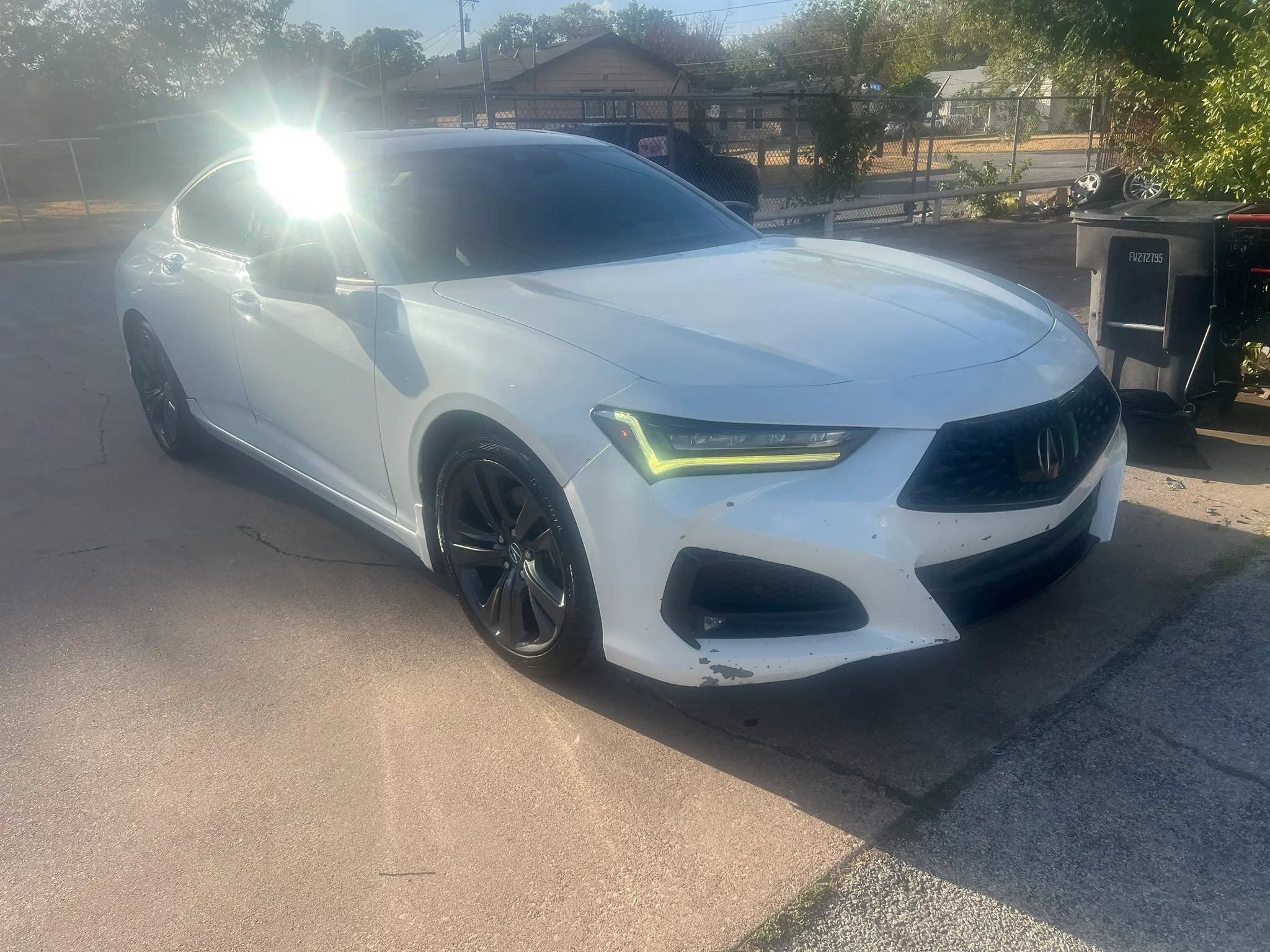 Used 2021 Acura TLX w/ A-SPEC Package FWD image 2