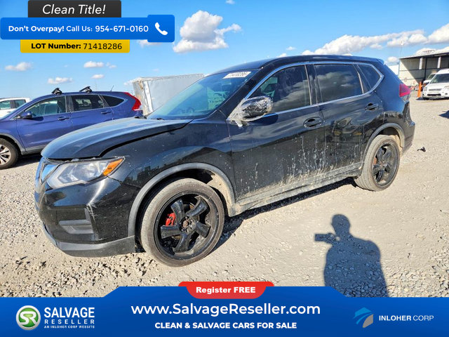 Used 2017 Nissan Rogue S AWD/4WD image 1