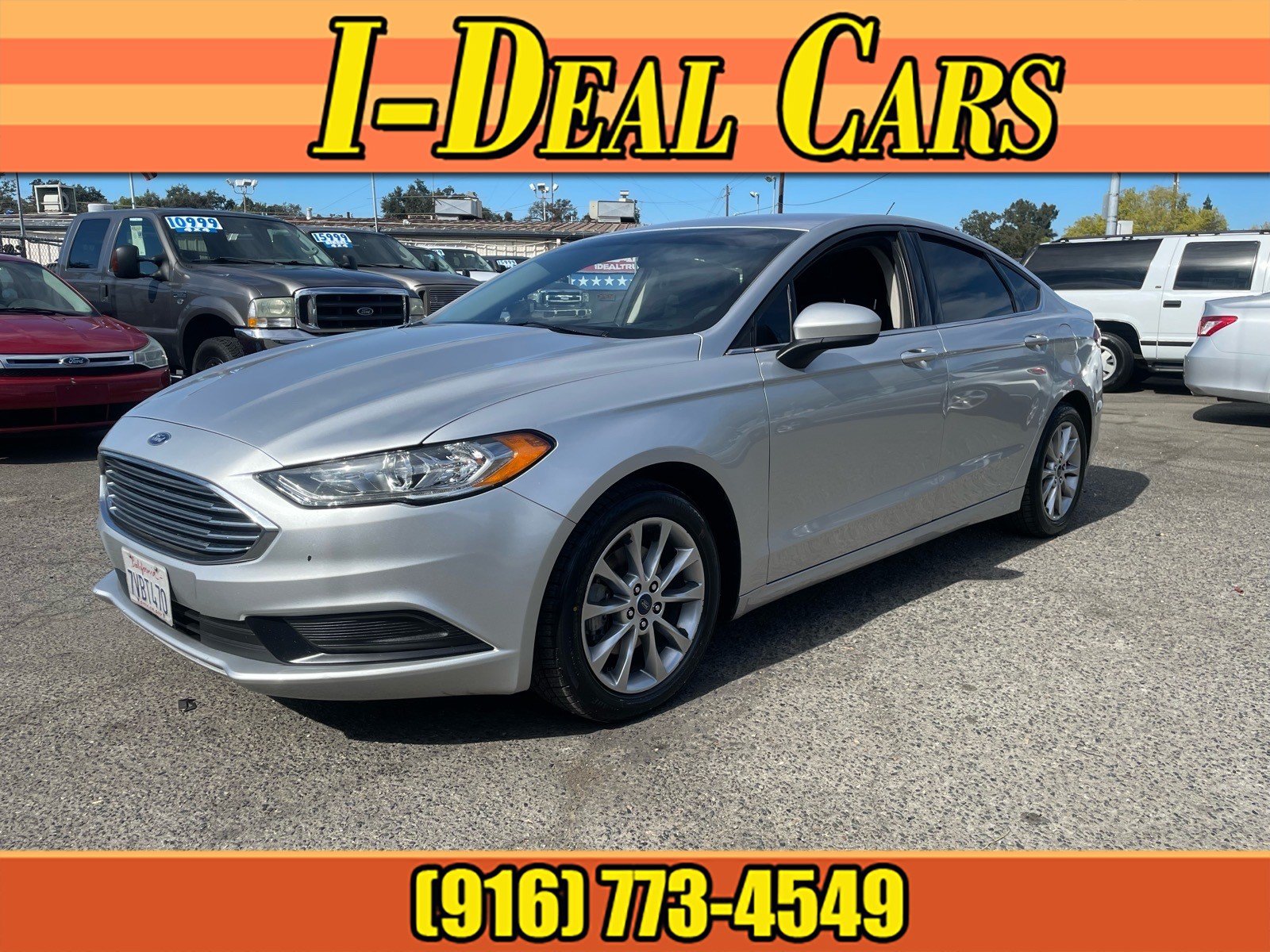 Used 2017 Ford Fusion SE FWD image 1
