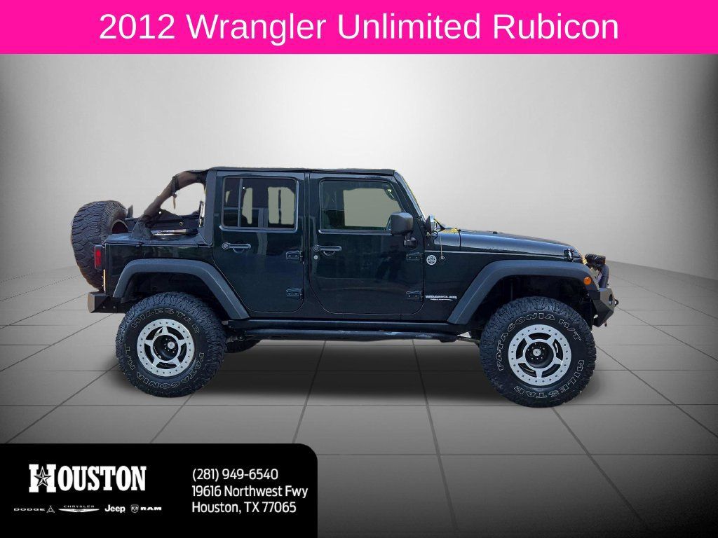 Used 2012 Jeep Wrangler Unlimited Rubicon w/ Max Tow Pkg AWD/4WD image 2