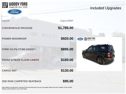 Used 2023 Ford Bronco Sport Big Bend w/ Convenience Package AWD/4WD image 5