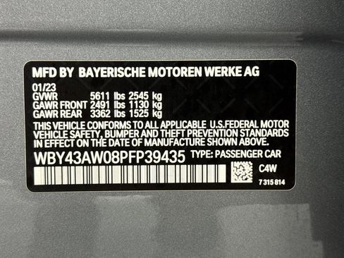 Certified 2023 BMW i4 eDrive35 image 20