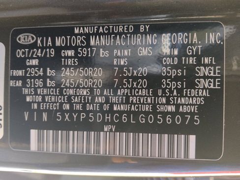 Used 2020 Kia Telluride SX w/ SX Prestige Package AWD/4WD image 33