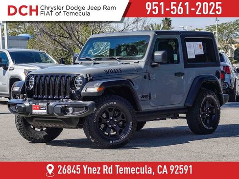 Certified 2022 Jeep Wrangler Willys image 1
