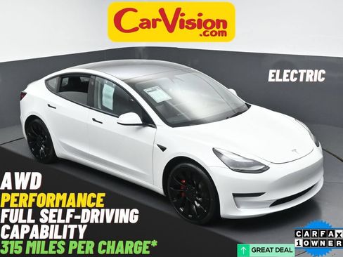 Used 2022 Tesla Model 3 Performance AWD/4WD image 1
