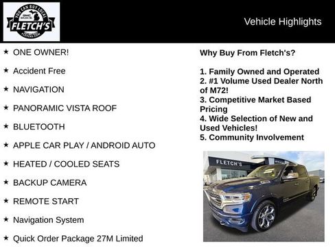 Used 2022 RAM 1500 Limited w/ Bed Utility Group AWD/4WD image 2