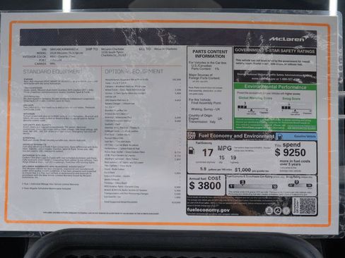 Used 2024 McLaren 750S Spider image 49