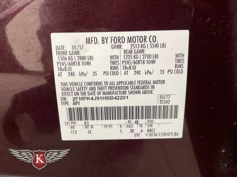 Used 2017 Ford Edge SEL w/ Equipment Group 201A AWD/4WD image 28