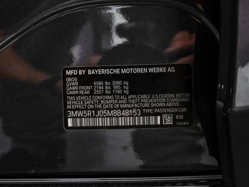 Used 2021 BMW 330i Sedan w/ Driving Assistance Package RWD image 61