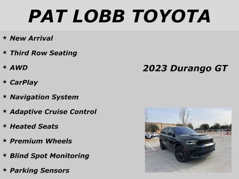 Used 2023 Dodge Durango GT w/ Blacktop Package image 21