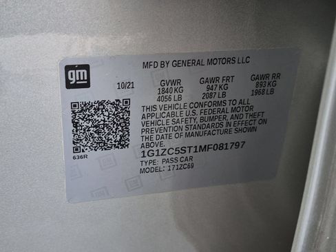 Used 2021 Chevrolet Malibu LS FWD image 30
