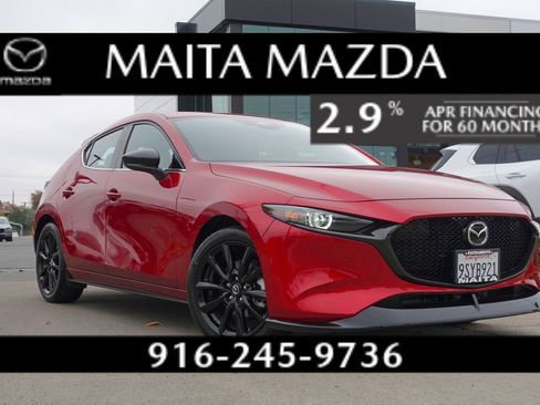 Certified 2025 MAZDA MAZDA3 Hatchback w/Premium Plus Pkg image 1