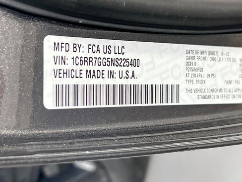 Used 2022 RAM 1500 Warlock w/ Electronics Group AWD/4WD image 29